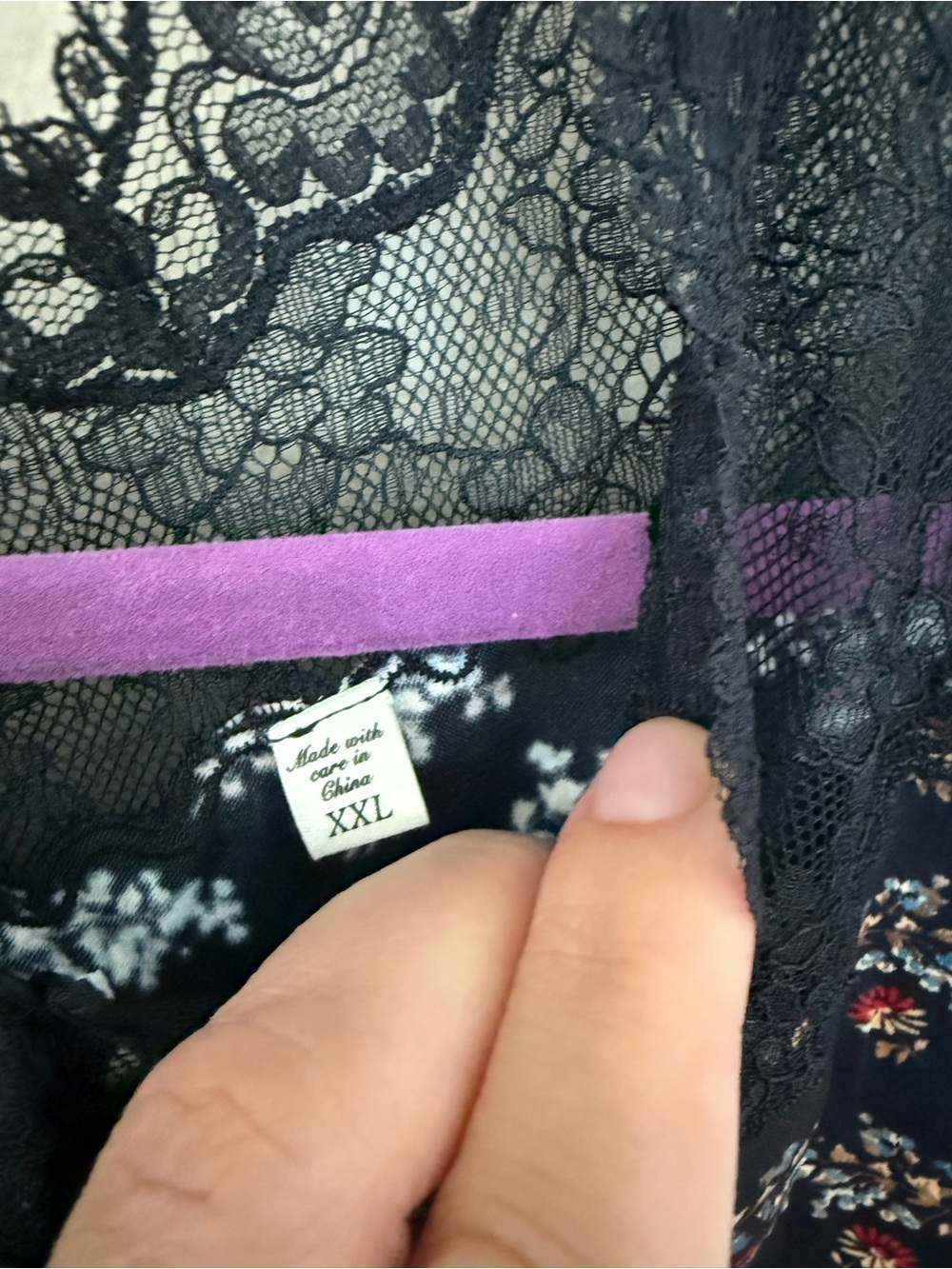 Doen Ivy Mini Dress in Delphinium Floral | NWT | Size XXL - Picture 5 of 16